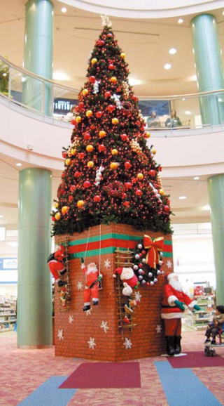 レンタル クリスマスツリー 特大型サイズ
